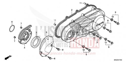 PANNEAU CARTER-MOTEUR G. FES125AC de 2012